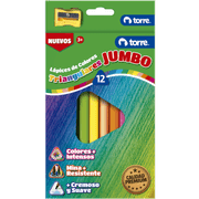 Lápices de Colores Triangulares Jumbo