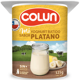 Yogurt Batido Colun Plátano 125 g