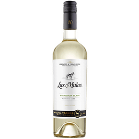 Vino Sauvignon Blanc Las Mulas Orgánico Reserva 750 cc