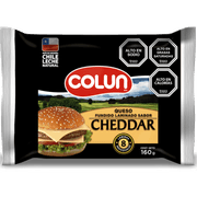 Queso Cheddar Colun Laminado 160 g