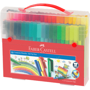 Marcador Faber-Castell connector 80 colores