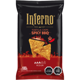 Tortillas BBQ Inferno Spicy 180 g