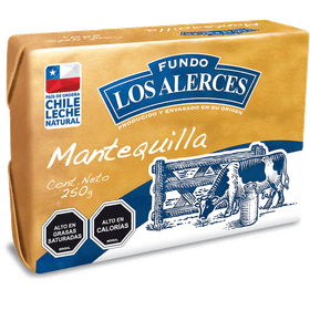 Mantequilla Los Alerces Con Sal 250 g