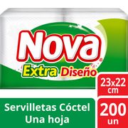 Servilleta Nova Diseño 200 un.