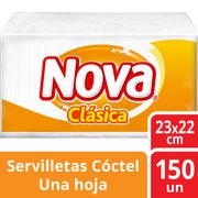 Servilleta Nova Clásica Cóctel 150 un.