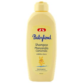 Shampoo manzanilla camomilla para bebés y niños 410 cc