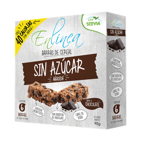 Barra cereal En línea chocolate 15 g 6 unid