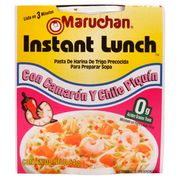 Comida instantánea Maruchan 64 g, camarón picante