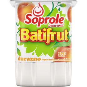 Yogurt Soprole Batifrut Trozos Durazno 165 g