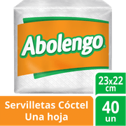 Servilleta Abolengo 40 un.