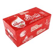 Pack 12 un. Leche Soprole Semidescremada Frutilla 1 L