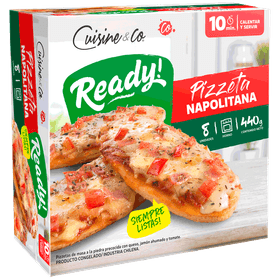 Pizzeta Napolitana Congelada 440 g