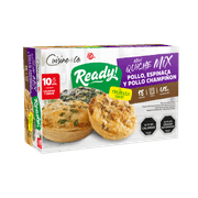 Mini Quiche Mix Congelado 618 g