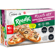 Pizzeta Mix Congelada 825 g