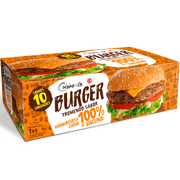 Hamburguesa Vacuno Congelada 1 kg