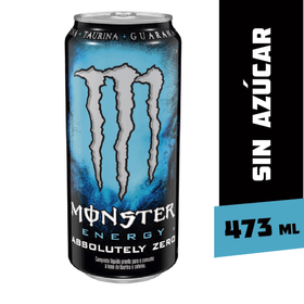 Bebida Energética Monster Absolutely Zero 473 ml