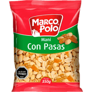 Maní Con Pasas Marco Polo 350 g