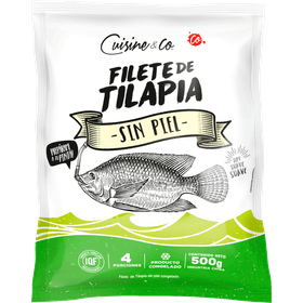 Tilapia Filete Sin Piel 500 g