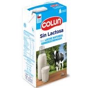 Leche Colun Semidescremada Sin Lactosa 1 L