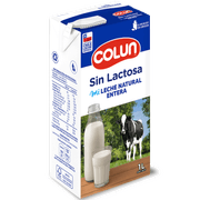 Leche Colun Entera Sin Lactosa 1 L