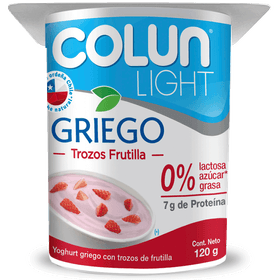 Yogurt Griego Colun Light Frutilla 120 g