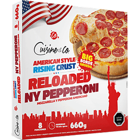 Pizza Estilo Americana Pepperoni Congelada 660 g