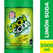 Bebida Limón Soda 3 L