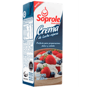 Crema de Leche Soprole Natural Larga Vida 200 g