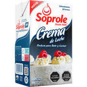 Crema de Leche Soprole Natural Larga Vida 1 L