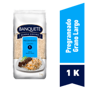 Arroz Grado 1 Banquete Grano Largo Pregraneado 1 kg