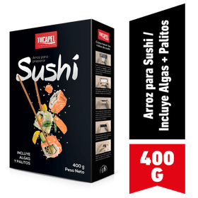 Arroz Especial Tucapel Grado 1 Para Sushi 400 g