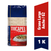 Arroz Grado 2 Tucapel Grano Largo y Ancho Graneado 1 kg