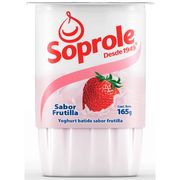 Yogurt Batido Soprole Frutilla 165 g