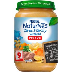 Picado Nestlé Naturnes Carne, Fideos y Verduras 215 g