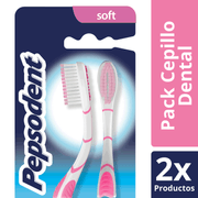 Cepillo de Dientes Pepsodent Suave Sensitive 2 un.