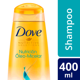 Shampoo Dove Nutrición Óleo Micelar 400 ml