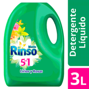 Detergente líquido Rinso Lirios y Rosas Botella 3 L