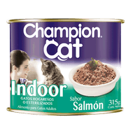 Alimento Húmedo Gato Champion Cat Indoor Salmón 315 g