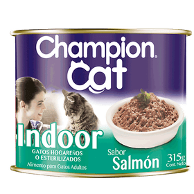 Alimento Húmedo Gato Champion Cat Indoor Salmón 315 g
