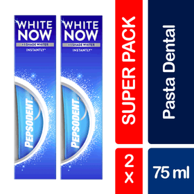 Pasta Dental Pepsodent White Now - Ice Cool Mint 2 X 75 g