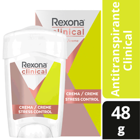 Desodorante Crema Rexona Stress Control 48 g