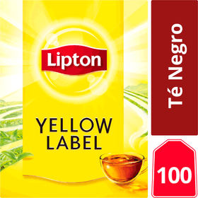 Té negro yellow label 100 bolsitas