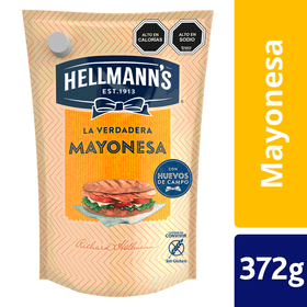 Mayonesa Hellmann's Regular Doypack 372 g