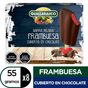 Barra de Fruta Guallarauco Frambuesa 55 g 8 un.