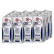 Pack 12 un. Leche Loncoleche Extra Proteína 1 L