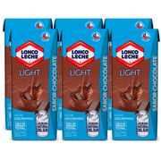 Pack 6 un. Leche Loncoleche Light Chocolate 200 ml