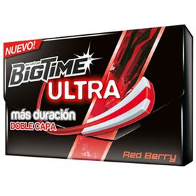 Chicle Bigtime Ultra red Berry 24 g