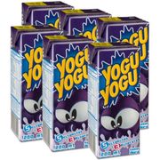 Pack 6 un. Bebida Láctea Yogu Yogu Mora 200 ml