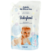 Jabón Líquido Babyland Glicerina Doypack 750 ml