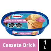 Helado Savory Brick Trisabor Cassata 1 L